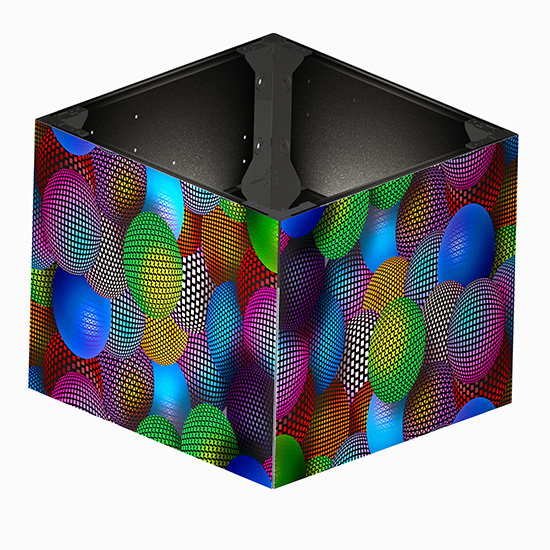 Przedni panel serwisowy 90 stopni LED do wyświetlacza LED z kolumną kwadratową