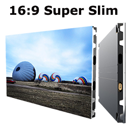 Seria LSP Super Slim 600 * 337,5 mm Fine Pixel Pitch 16: 9 Współczynnik proporcji Panel Led Ekonomiczna ściana wideo do telewizora LED 2K / 4K / 8K